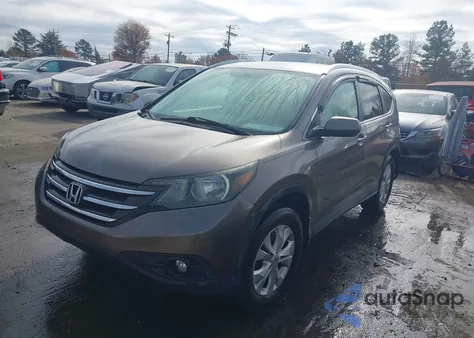 2013 Honda Cr-V Ex-L z USA, uszkodzony, nr VIN 5J6RM3H70DL011495